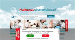 Desktop Screenshot of najlepszystomatolog.pl